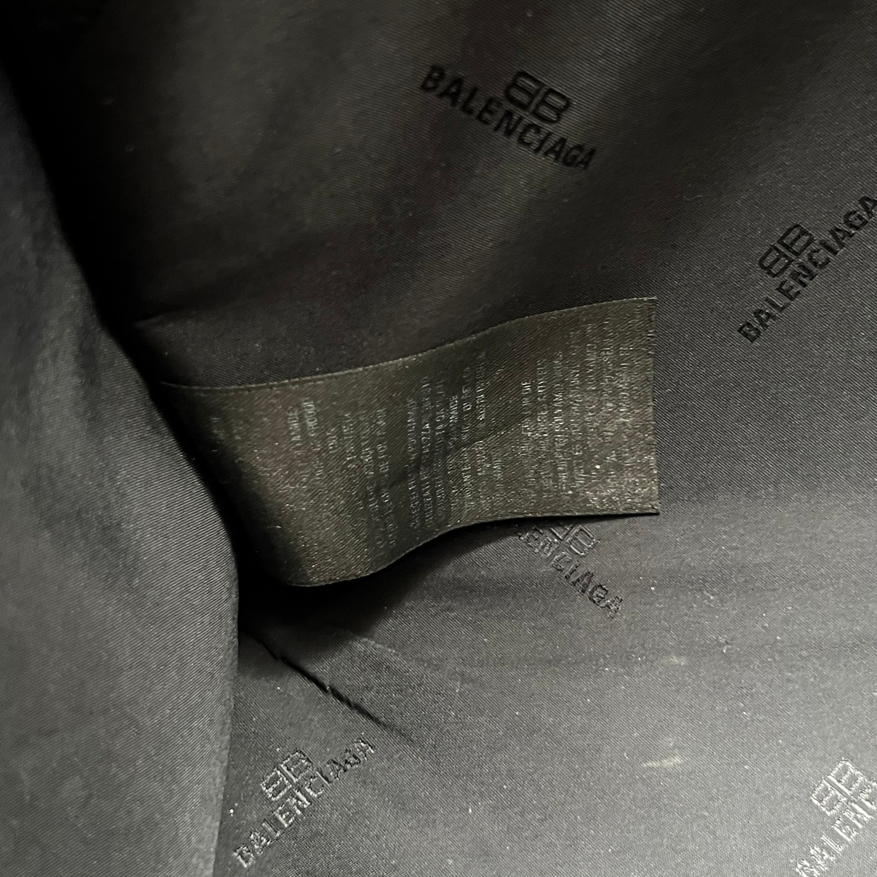Balenciaga Leather Printed shopping bag - 10
