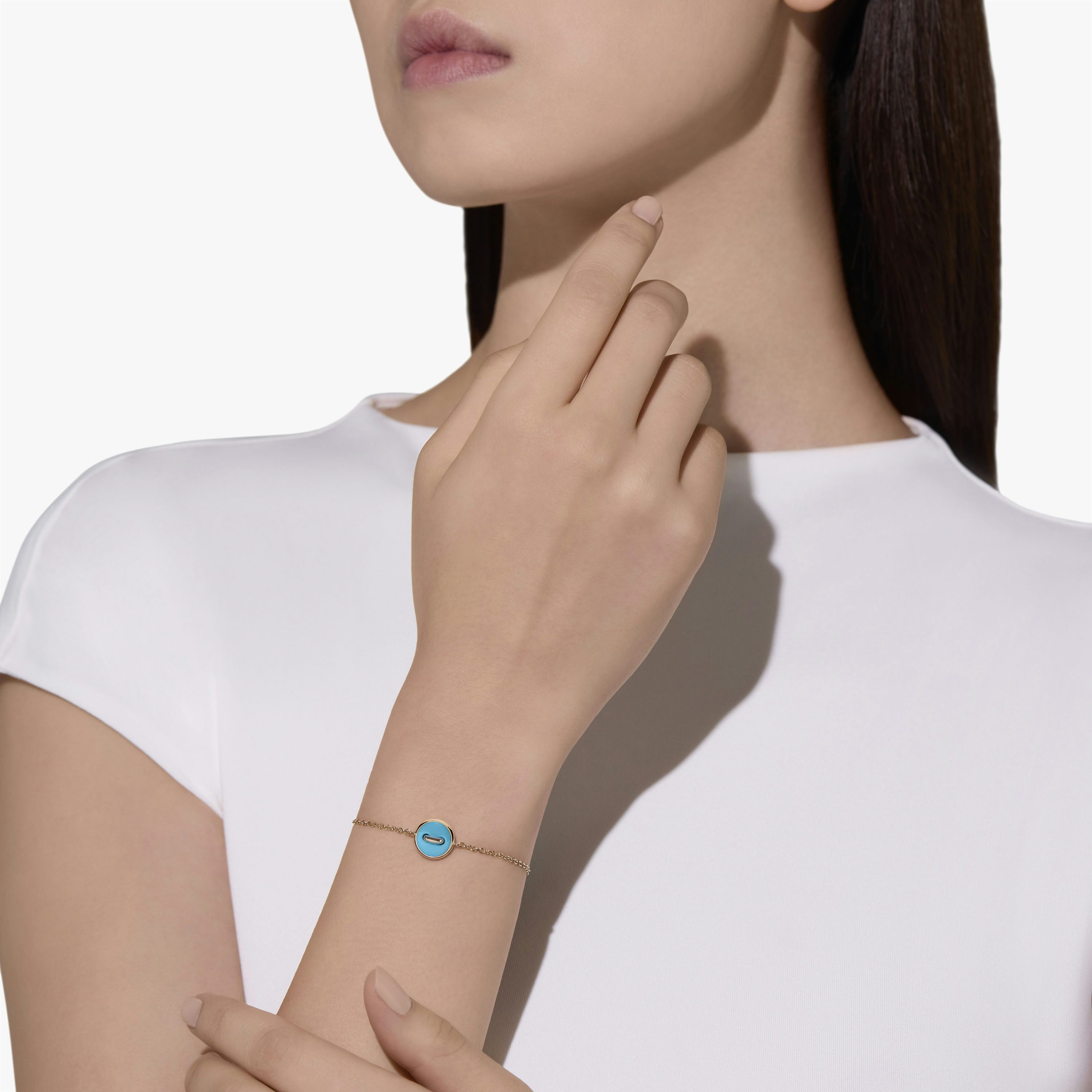 Pom Pom Dot Reversible Bracelet - 5