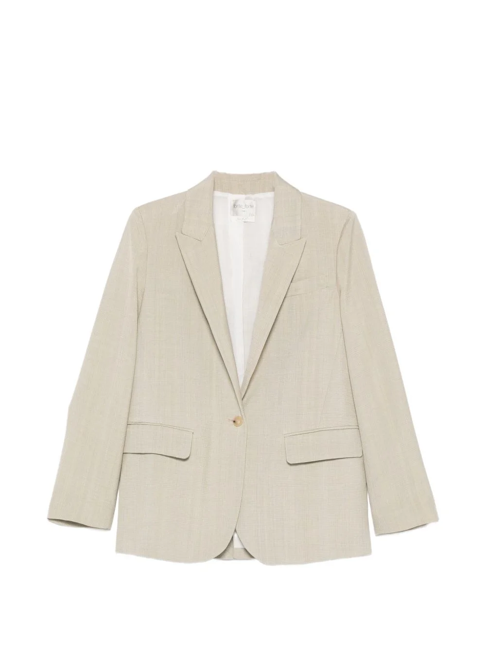 flap-pocket blazer - 1