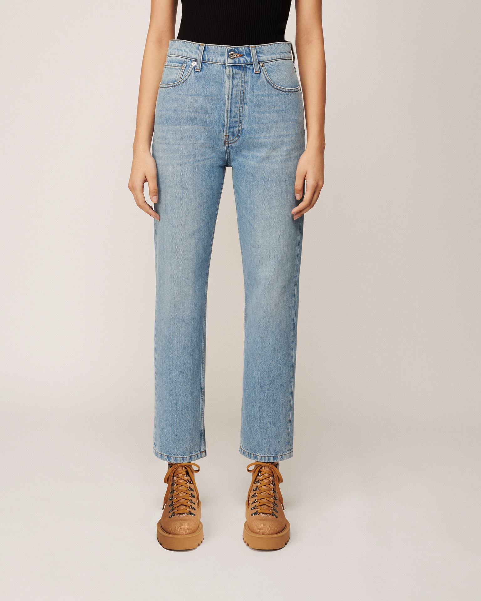 KEMIA - Straight leg jeans - Light blue - 1