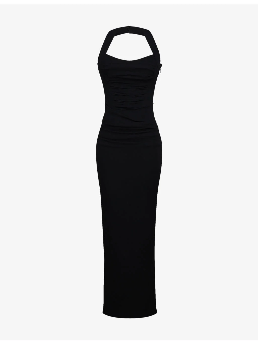 Sahar Halterneck Stretch-Woven Maxi Dress - 1