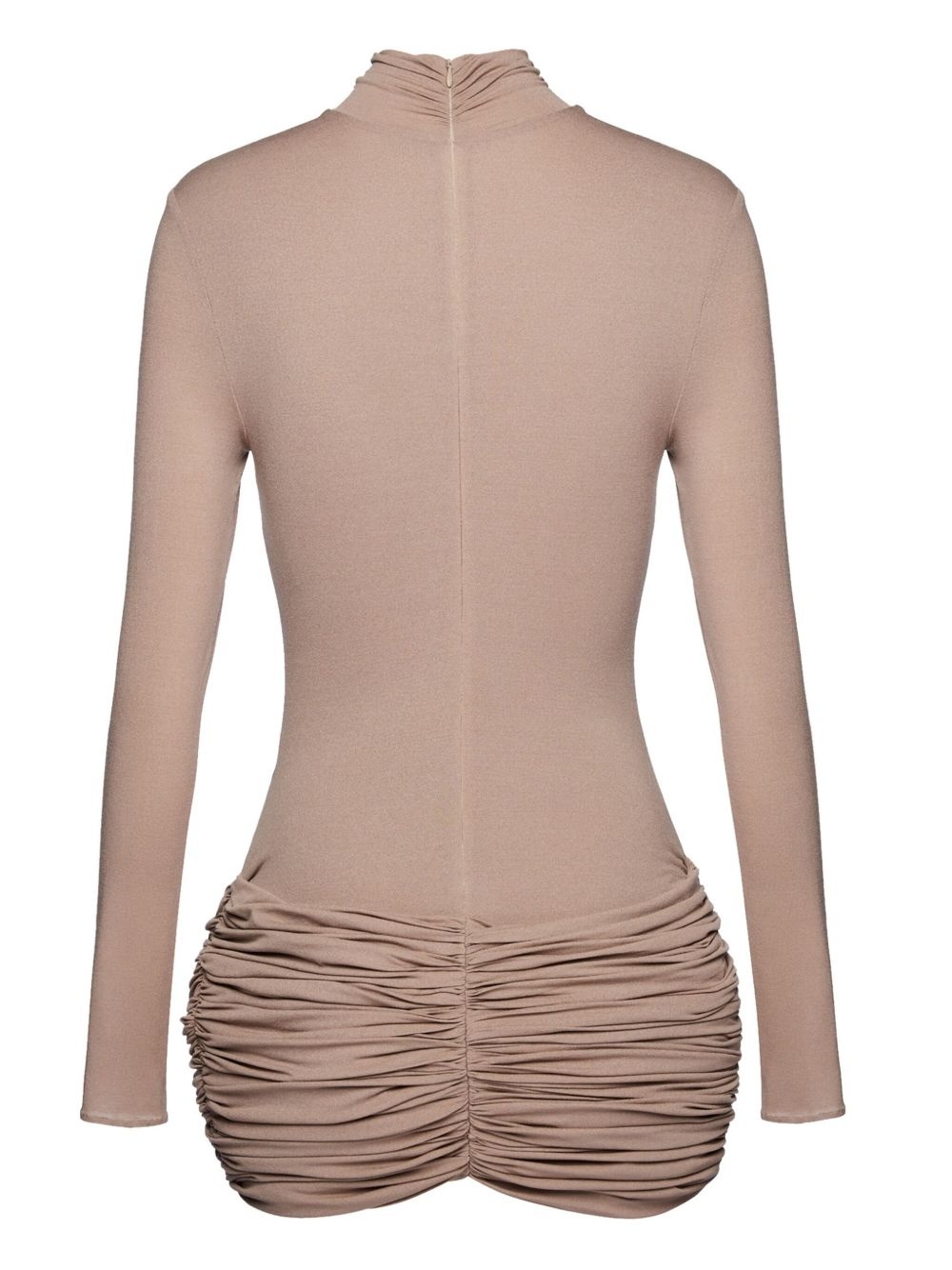 ruched-detail bodycon dress - 2
