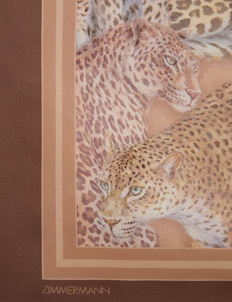 PRINTED SILK SQUARE 70 5
