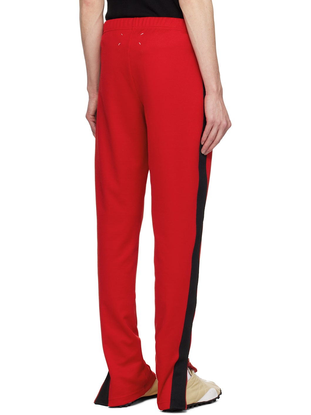 Red Striped Sweatpants - 3