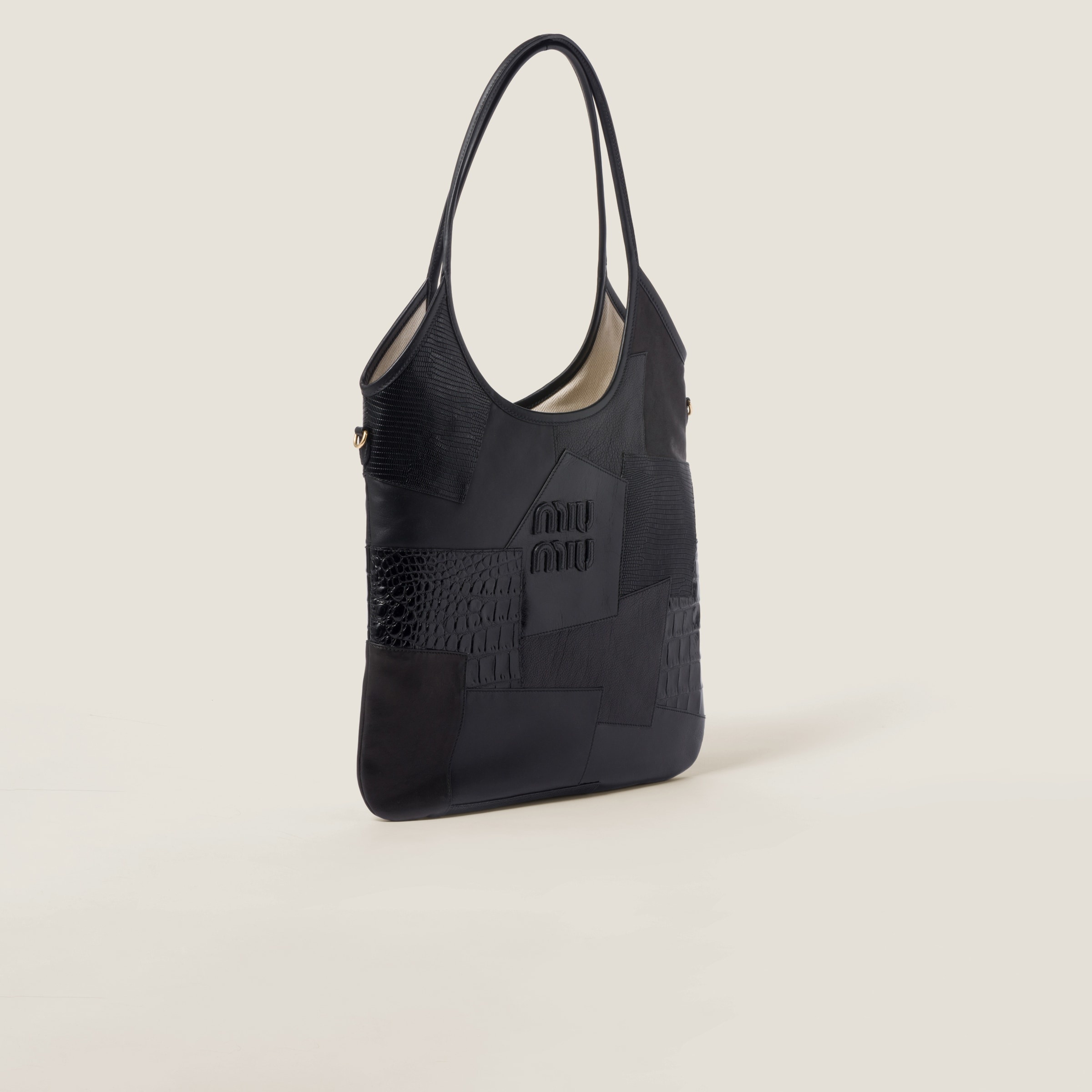 IVY leather patchwork bag - 2