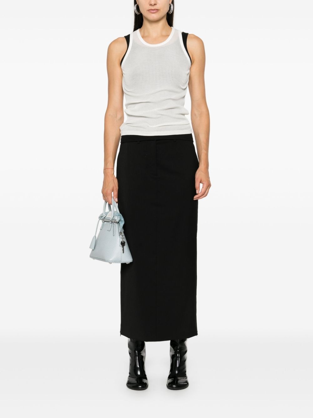 silk tank top - 2