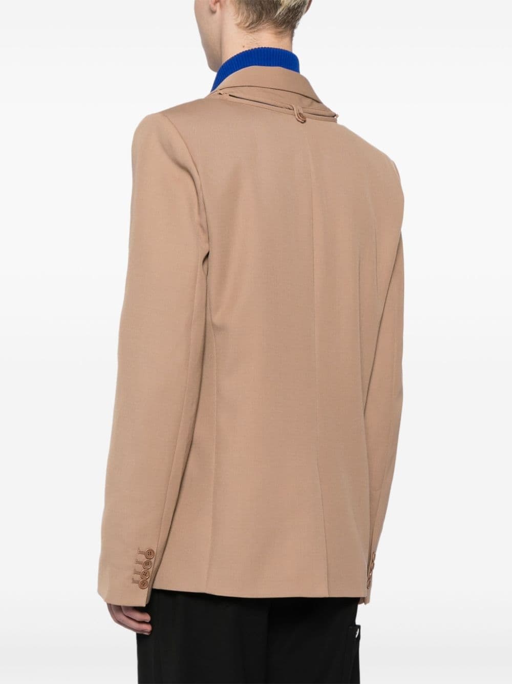single-breasted blazer - 4