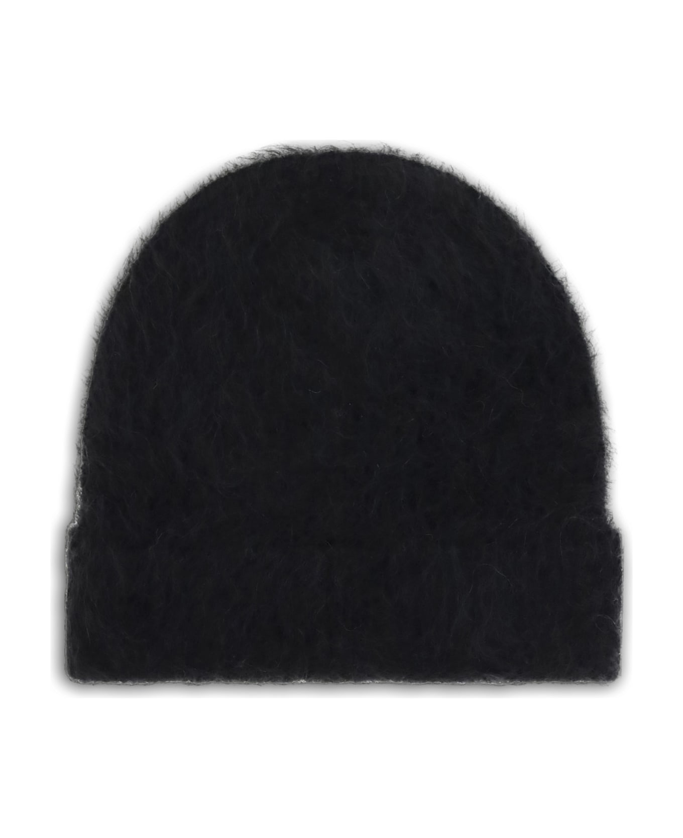 Fuzzy Beanie Hat - 1