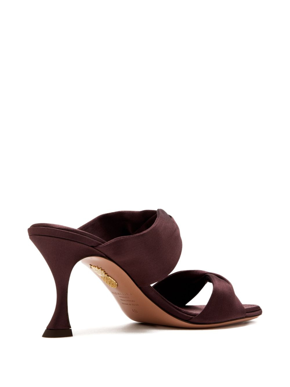75mm satin sandals - 4