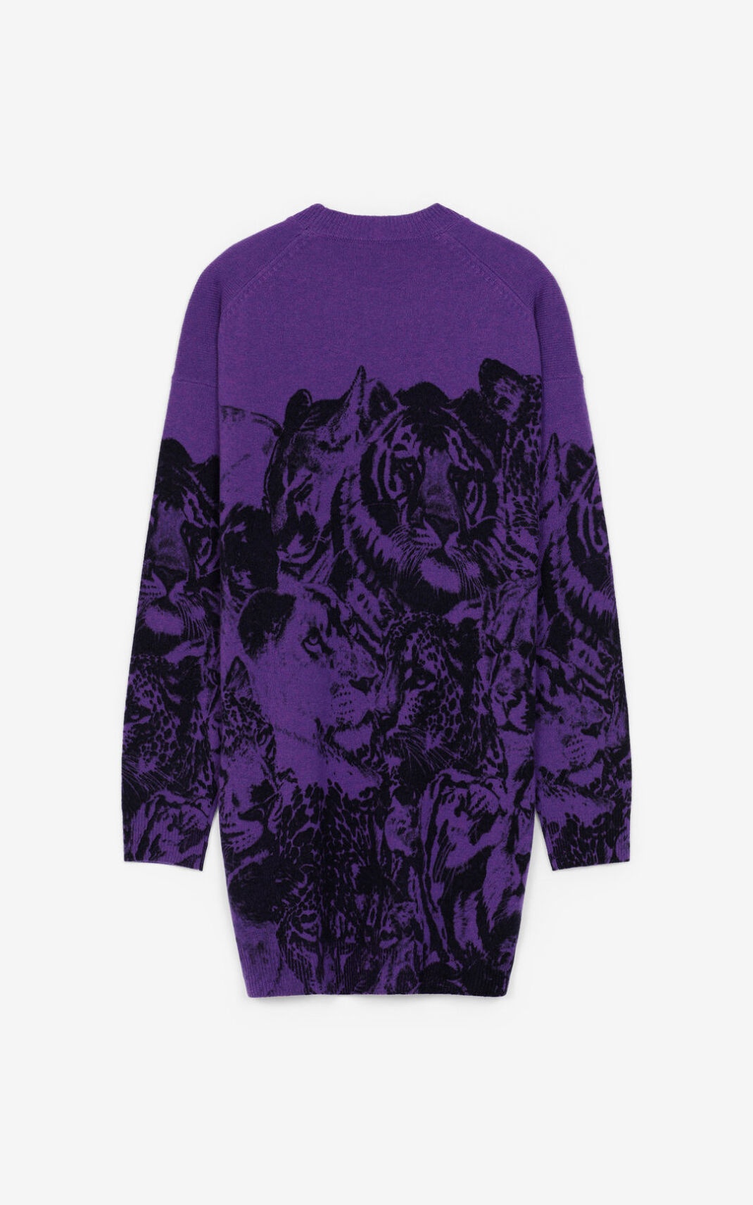 'Wildtigers' wool jumper dress - 5