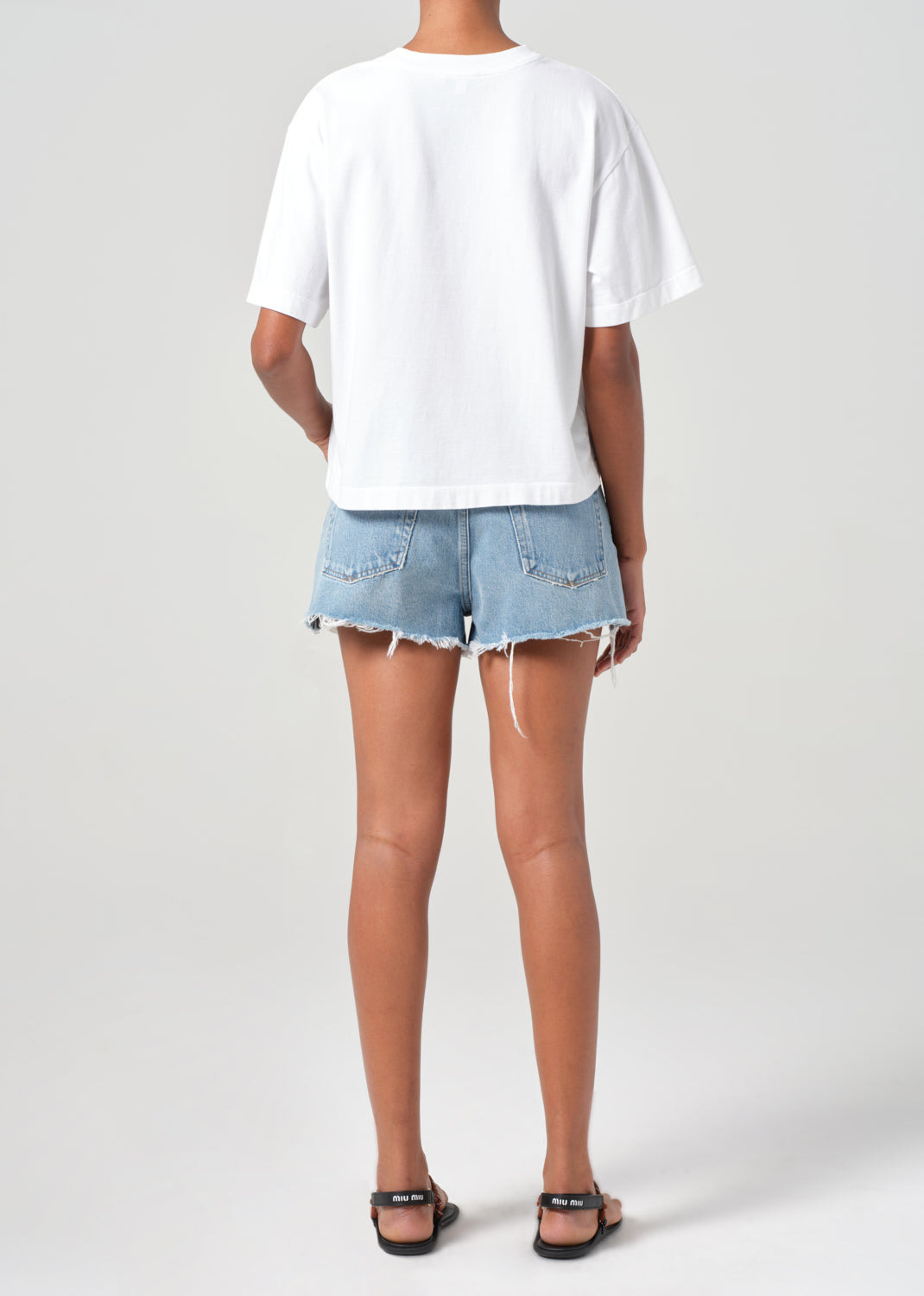 PARKER VINTAGE CUT OFF SHORT IN ANIMATE - 3