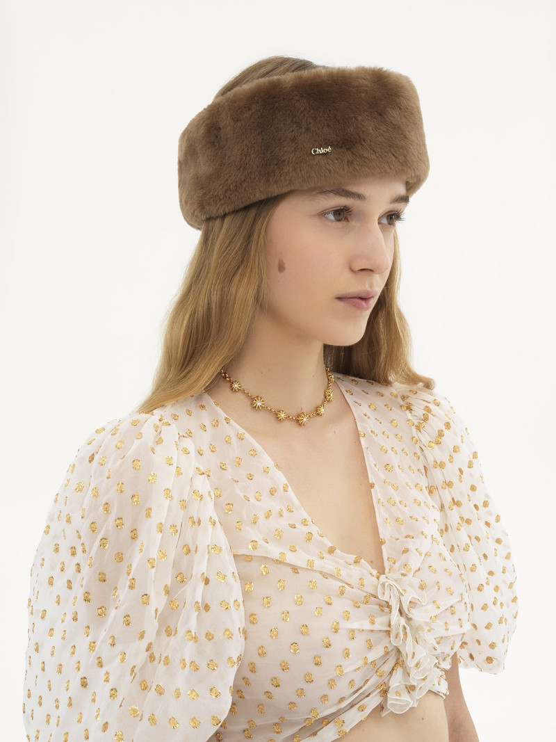 SHEARLING HEADBAND 4