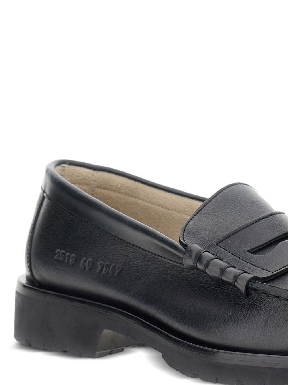 penny leather loafers - 3