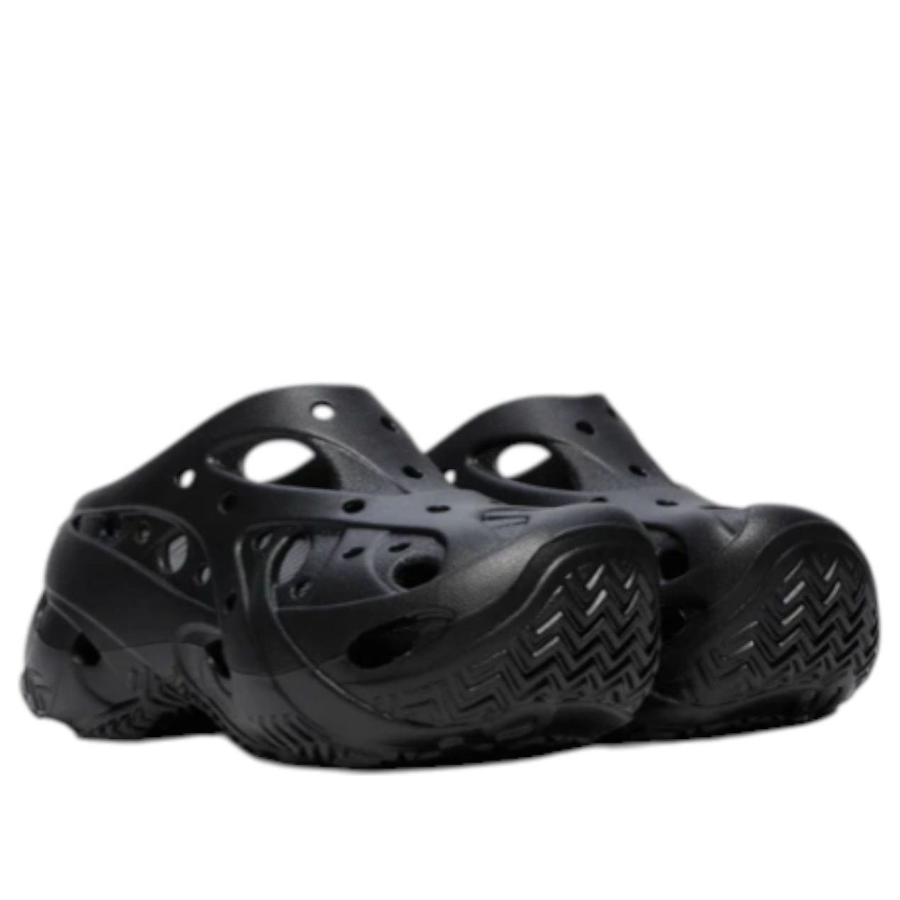 (WMNS) Crocs Caged Clog 'Black' 211141-001 - 2