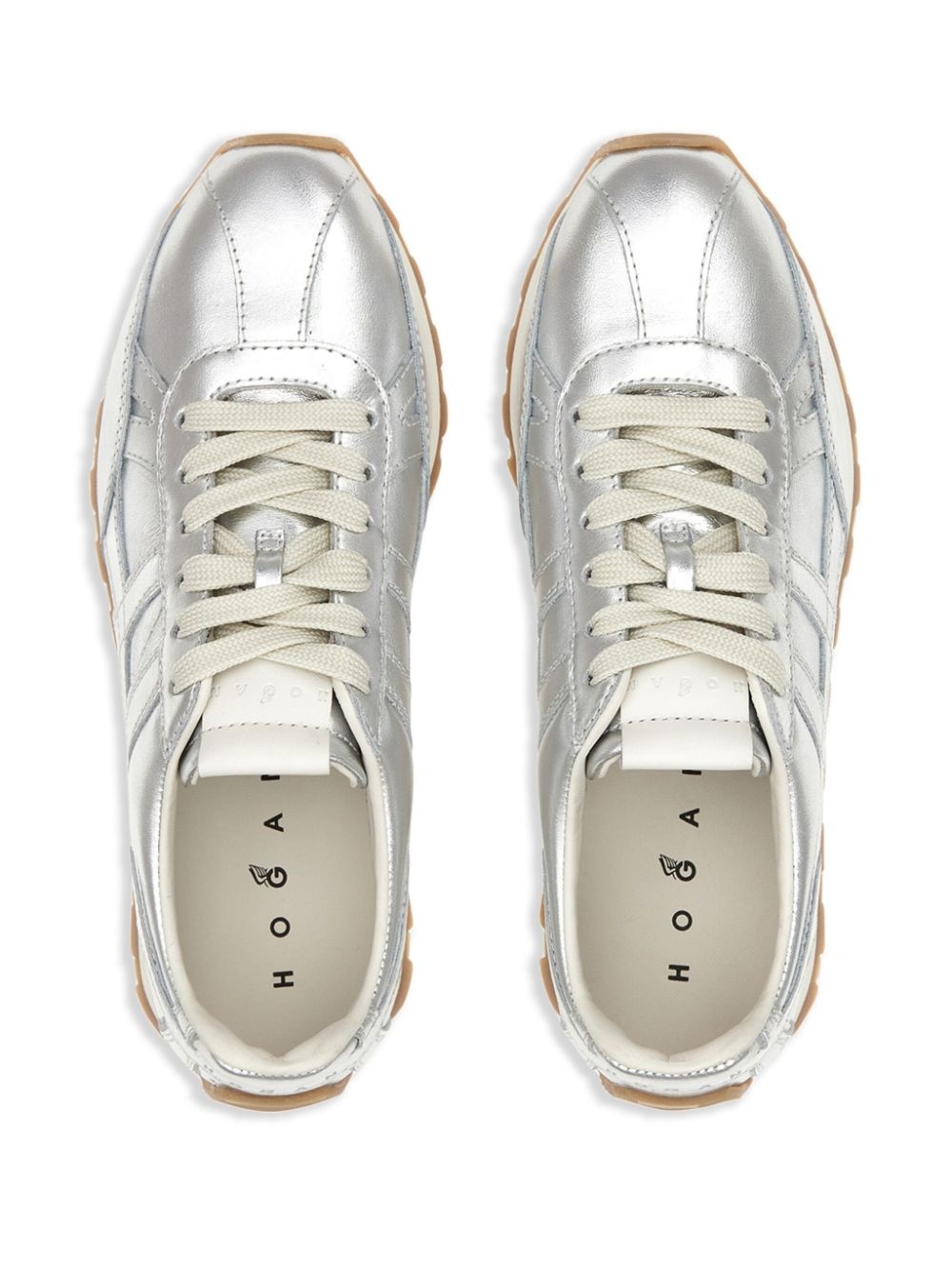 metallic sneakers - 4