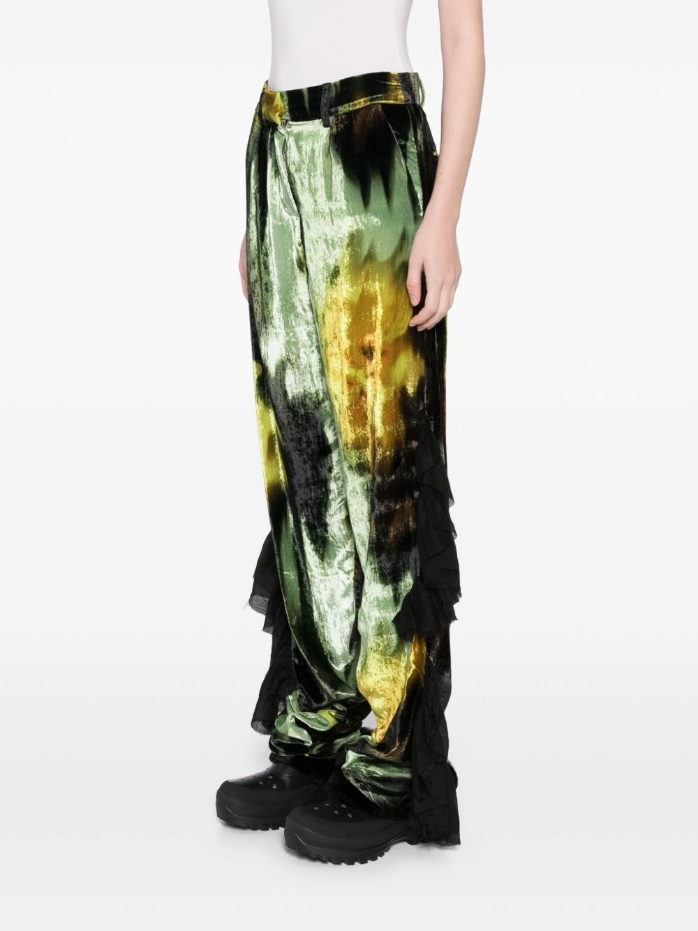 velvet trousers - 3