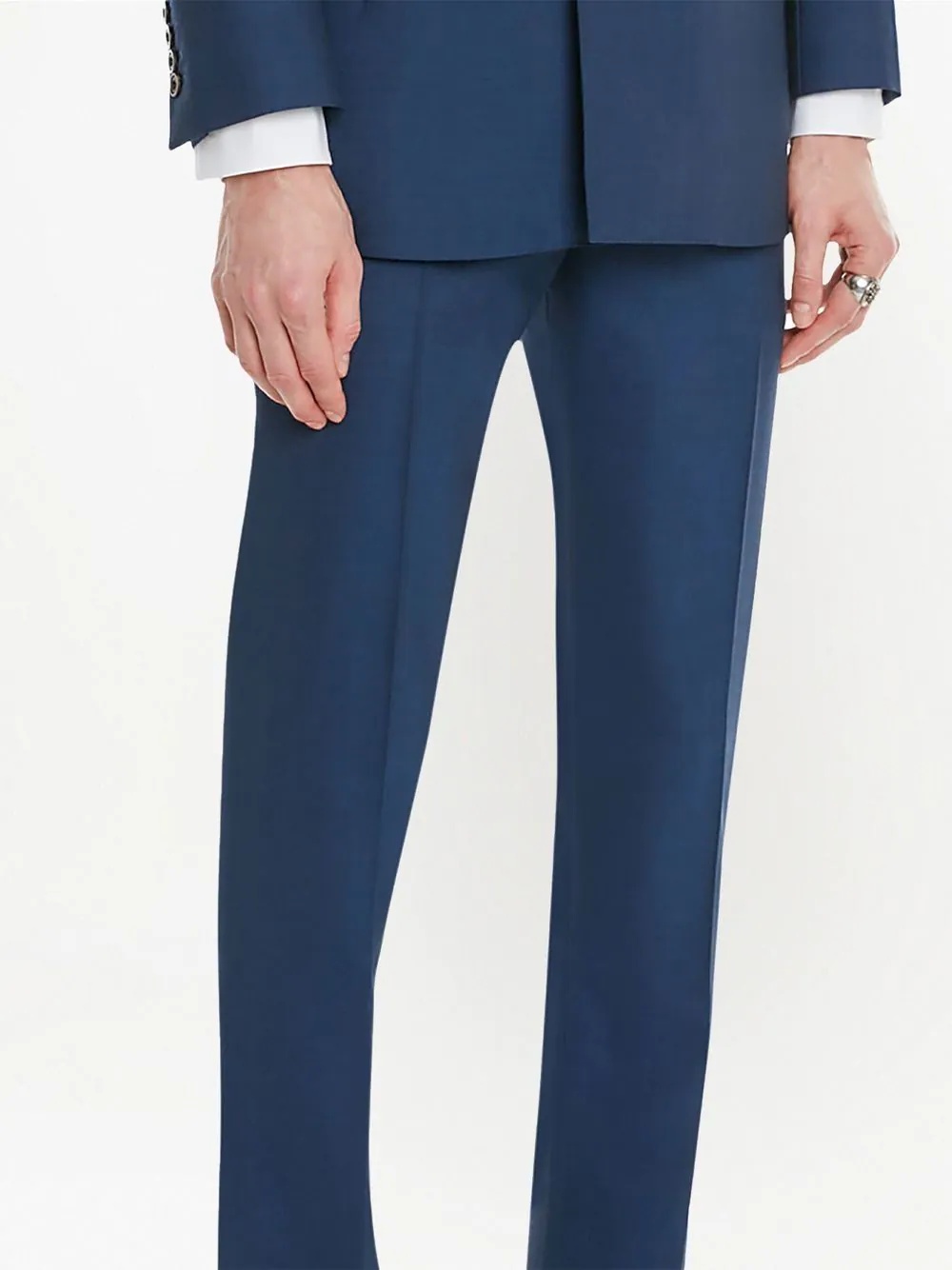 slim-fit tailored trousers - 5