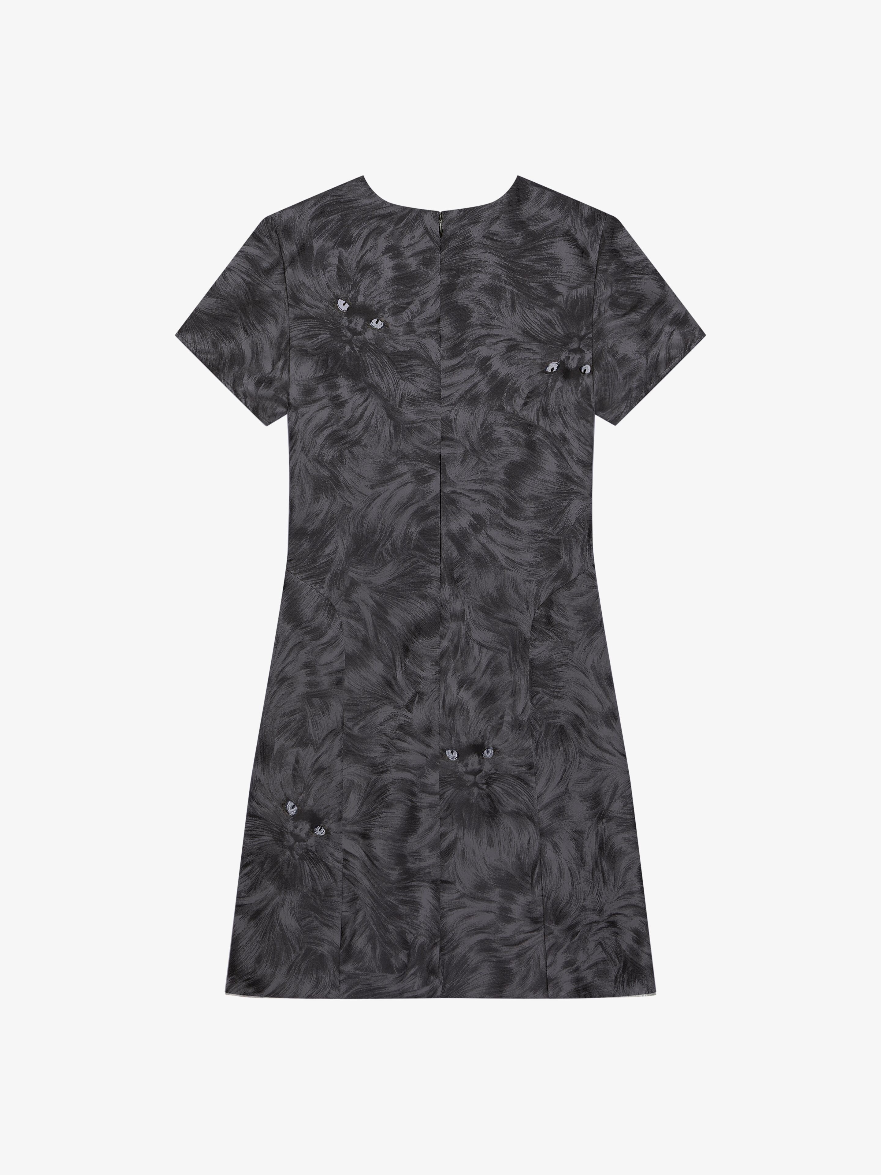 DRESS IN CAT JACQUARD - 2