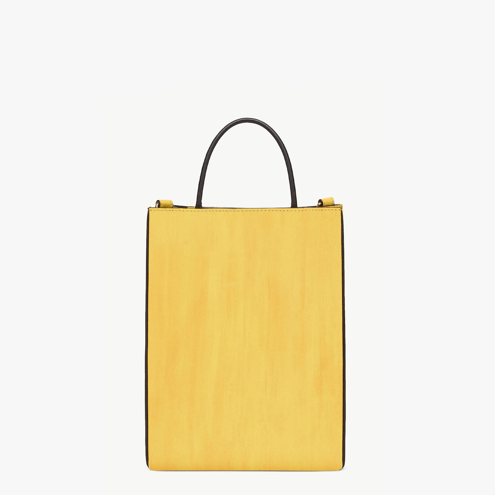 Yellow leather bag - 3