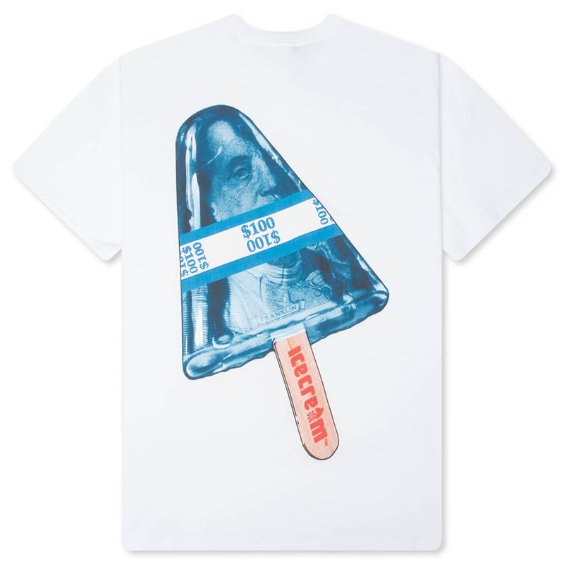 ICECREAM MONEY POP S/S TEE - WHITE outlook