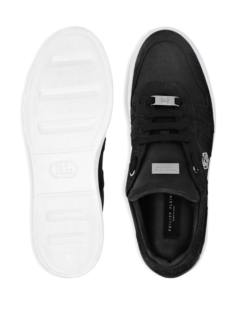 PHILIPP PLEIN leather sneakers outlook