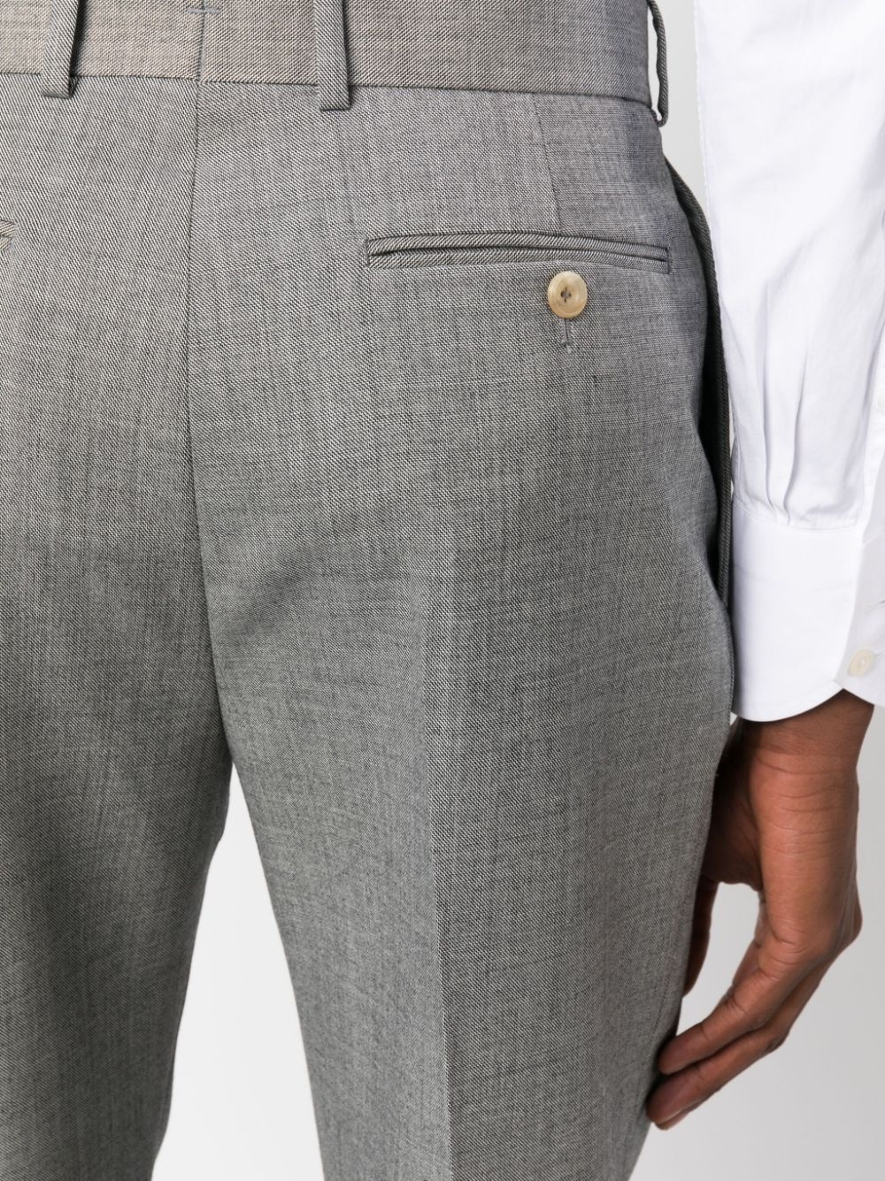 tailored wool trousers - 5