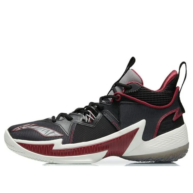 Li-Ning Zhengfeng Mid 'Black Red' ABAR083-1 - 1