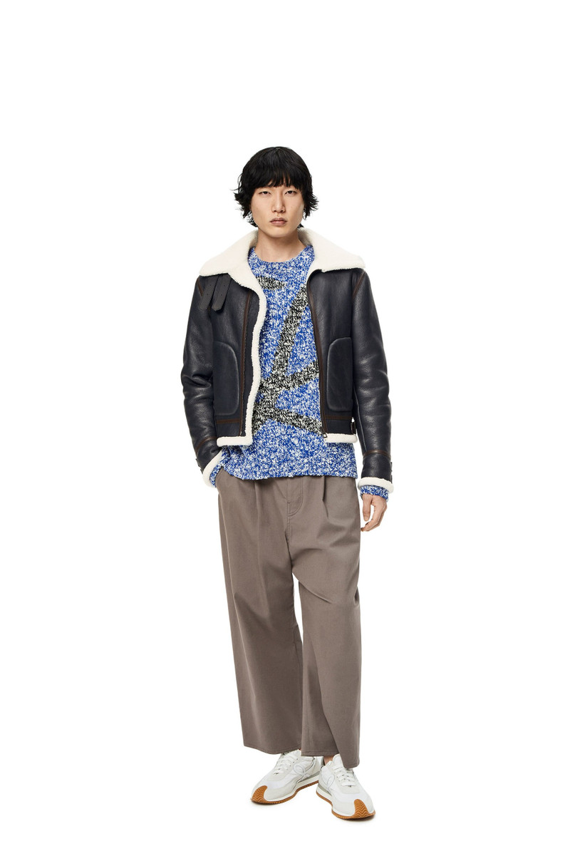 Loewe Aviator jacket in shearling outlook