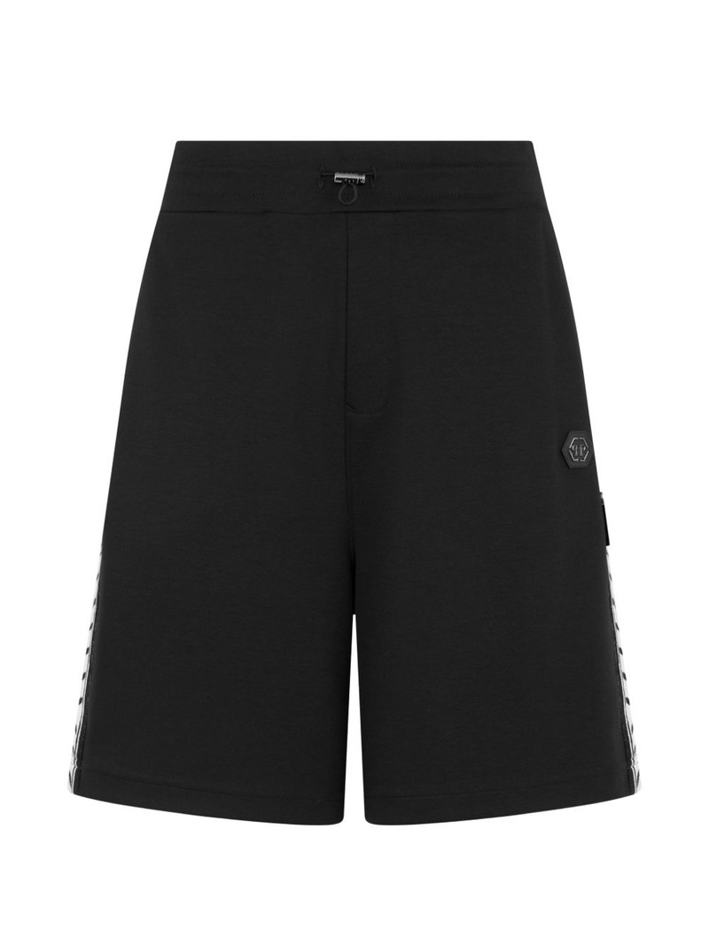 side-stripe track shorts 1
