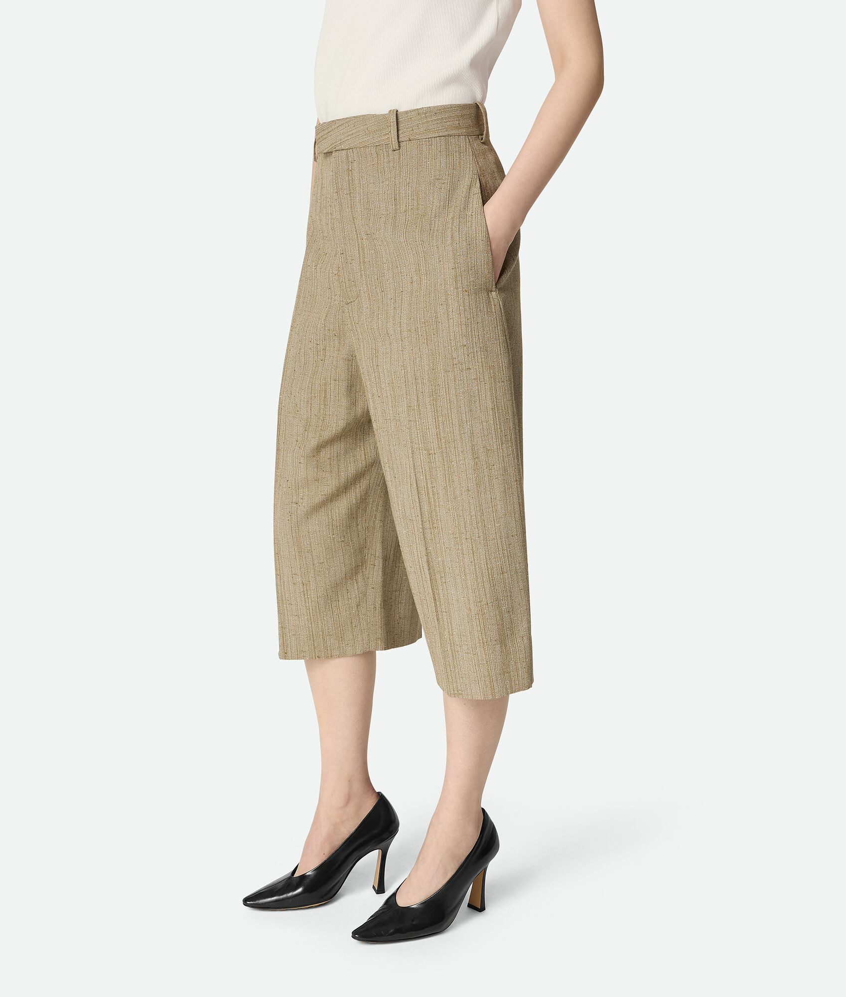 Viscose Silk Culotte - 2