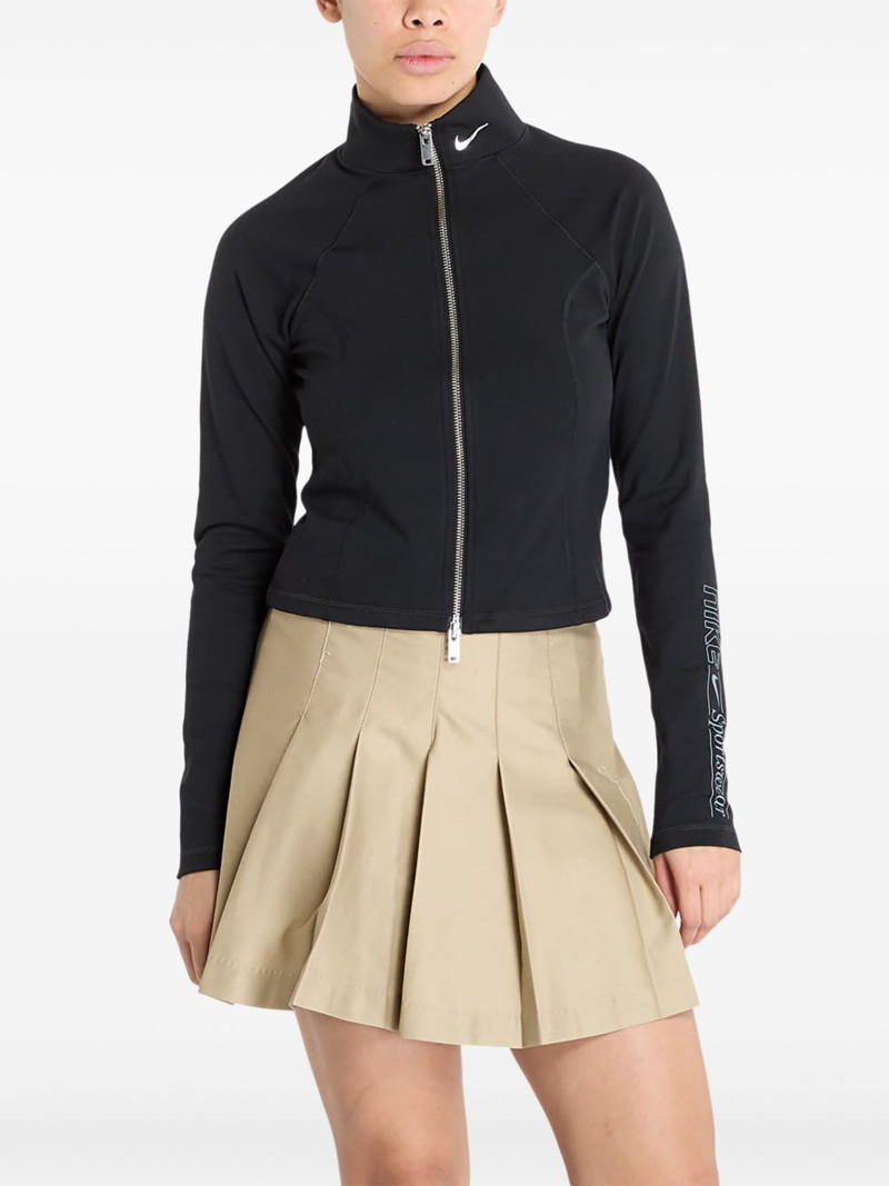 zip-front long-sleeve jacket 1