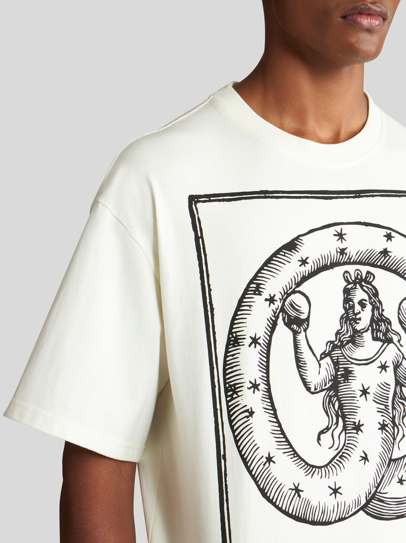 T-SHIRT WITH ALLEGORY OF ETERNITY PRINT 3