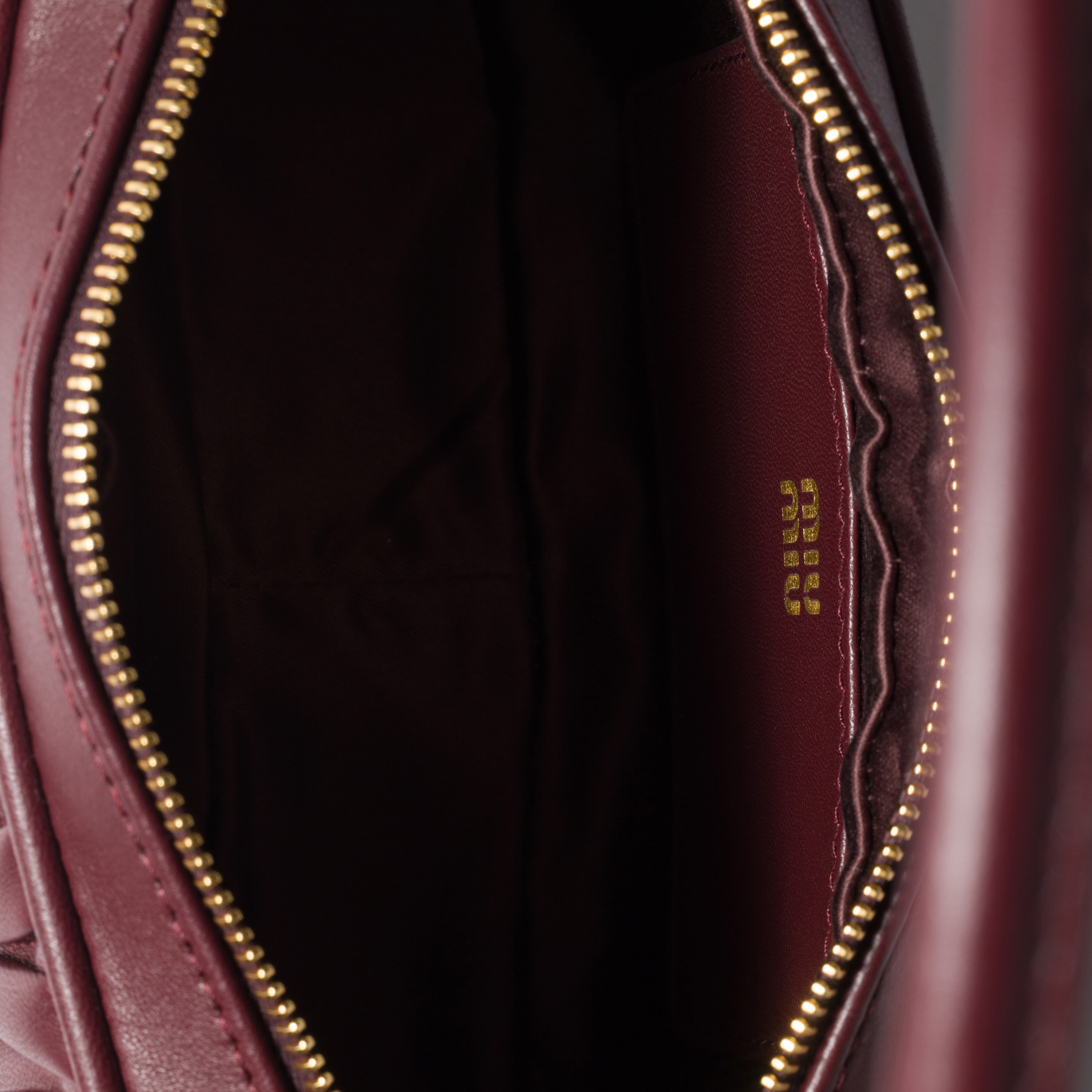 Matelassé nappa leather pouch - 4
