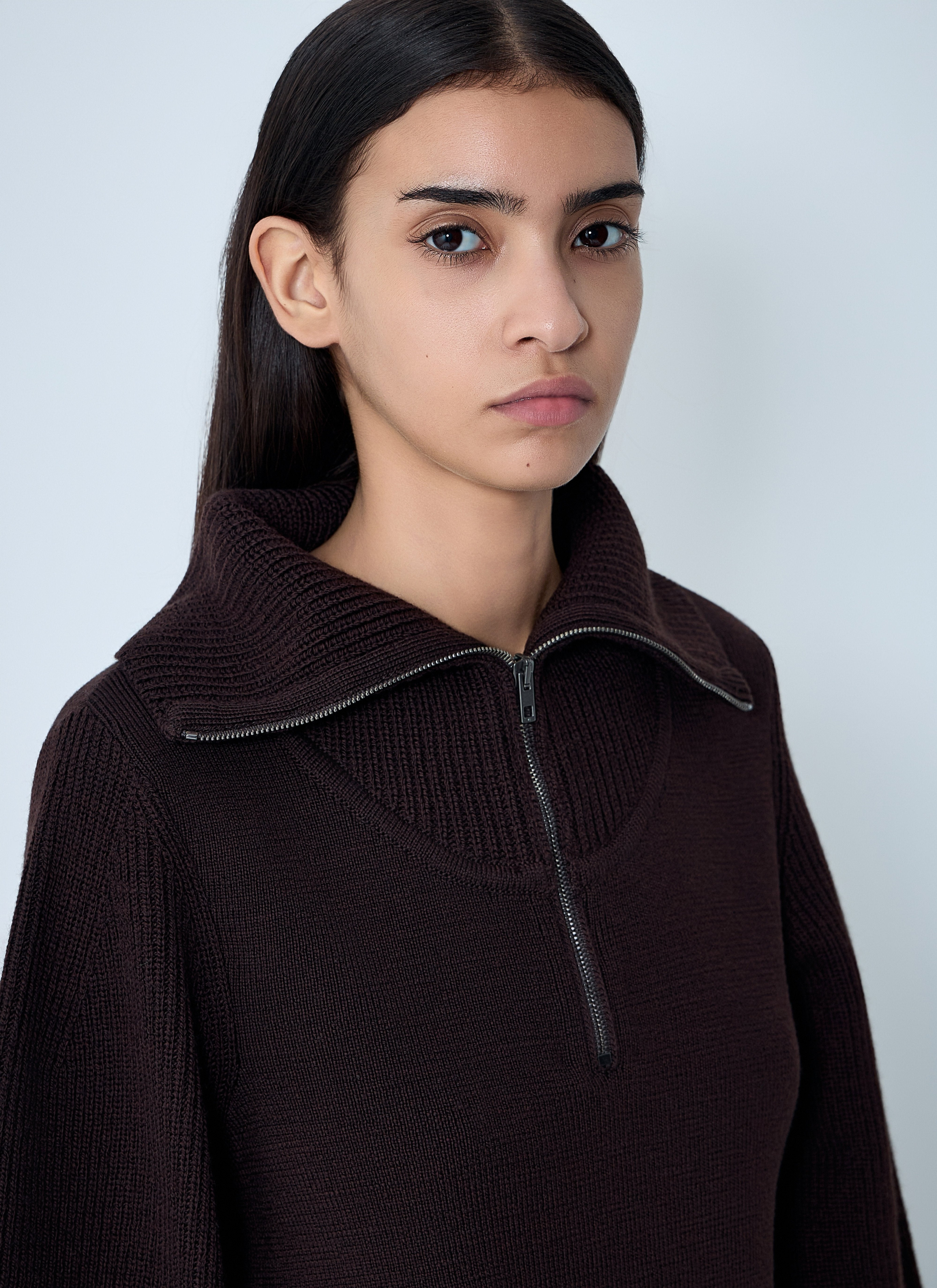 Lemaire Women Zip-Up Sweateshirt - 5