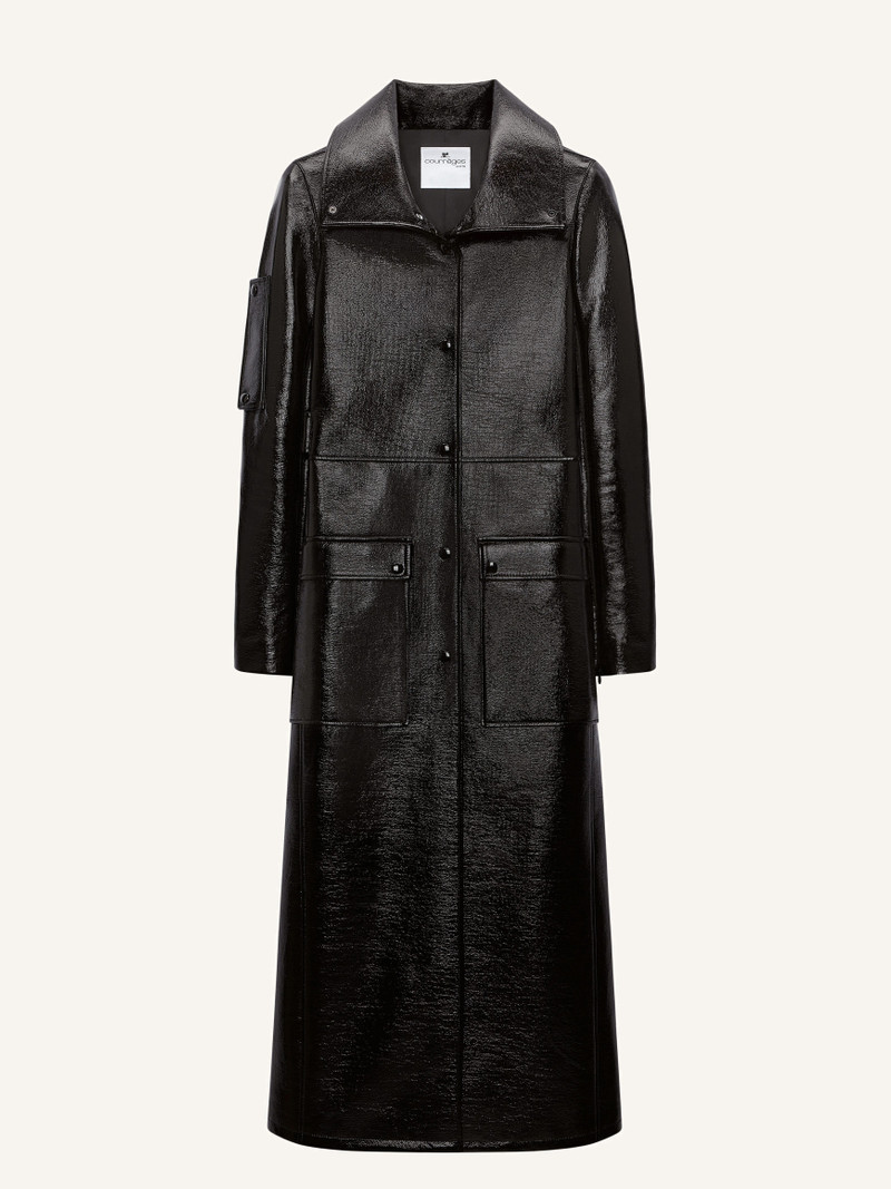 HERITAGE VINYL TRENCH COAT 1