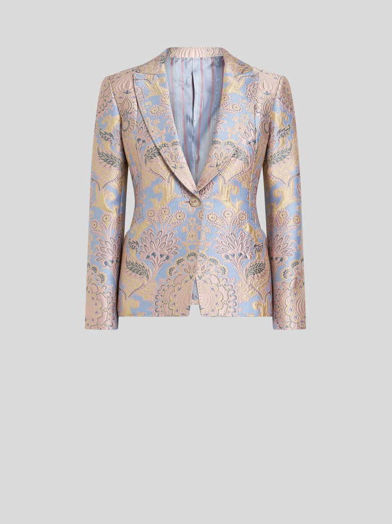 FLORAL JACQUARD JACKET 1