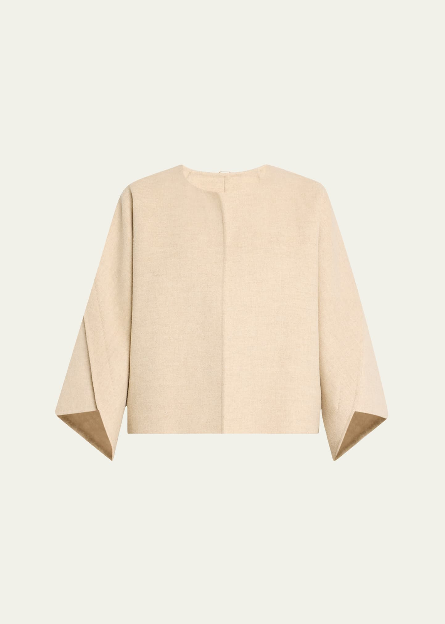Ovada Tailored Wool Cashmere Jacket - 1