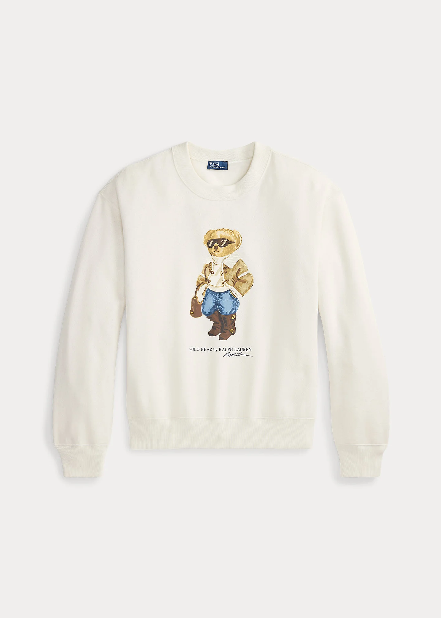 Winter Polo Bear Fleece Crewneck - 1