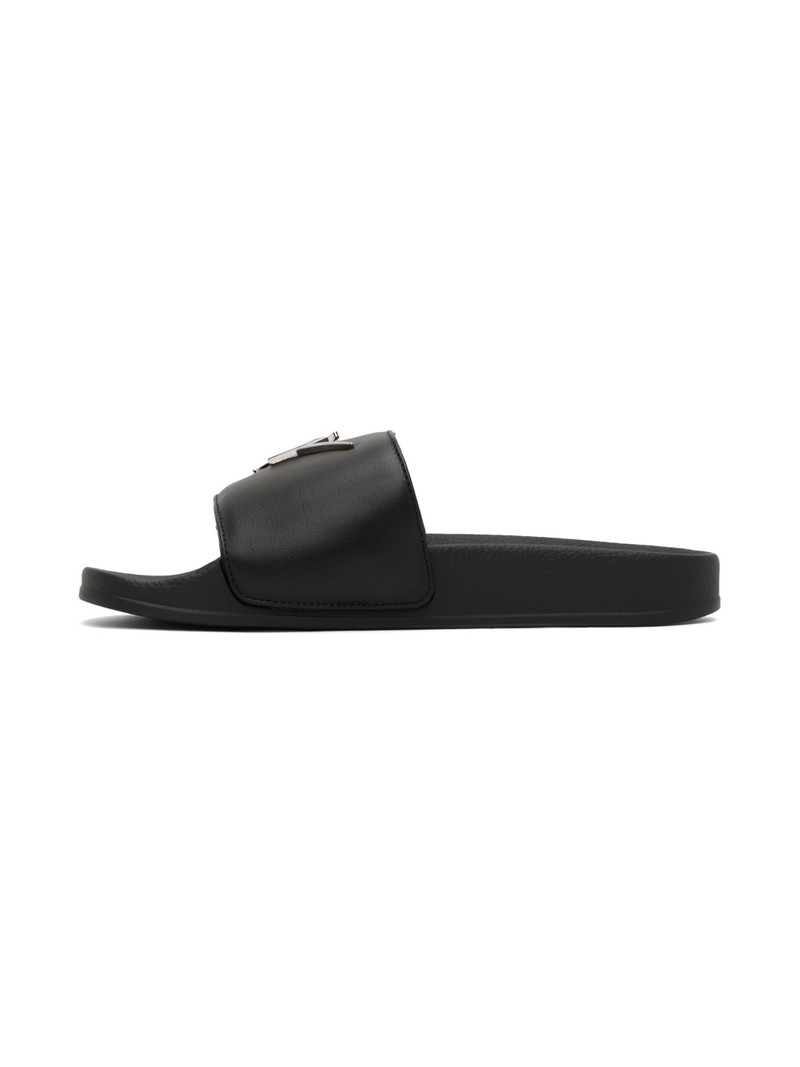 Black New Brett Slides 3