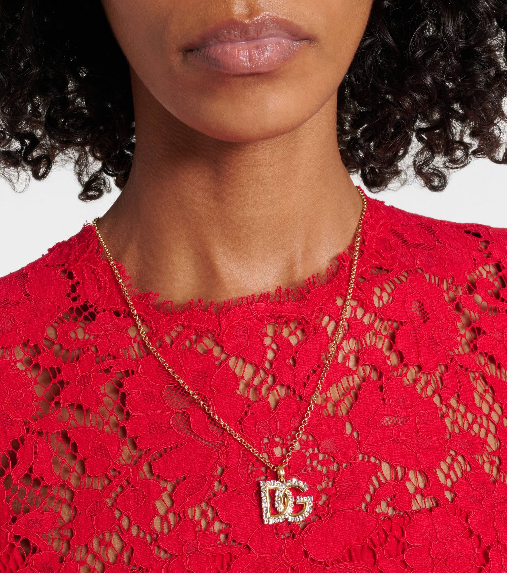 DG embellished necklace - 5
