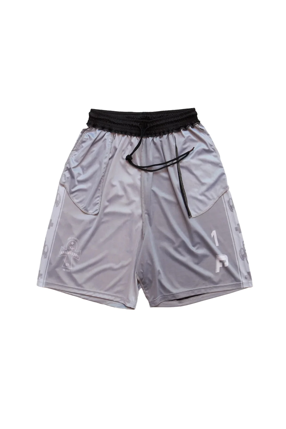 Prototypes Inside Out Football Shorts Grey - 1