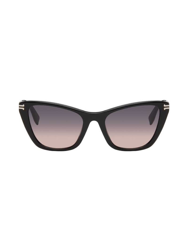 Black Cat-Eye Sunglasses - 1