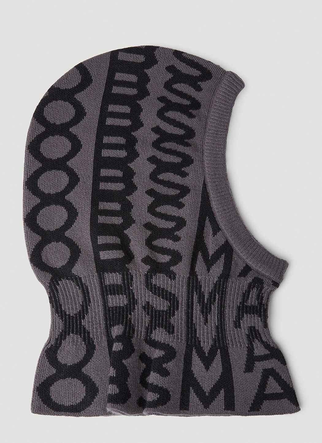 Monogram Intarsia Balaclava - 1