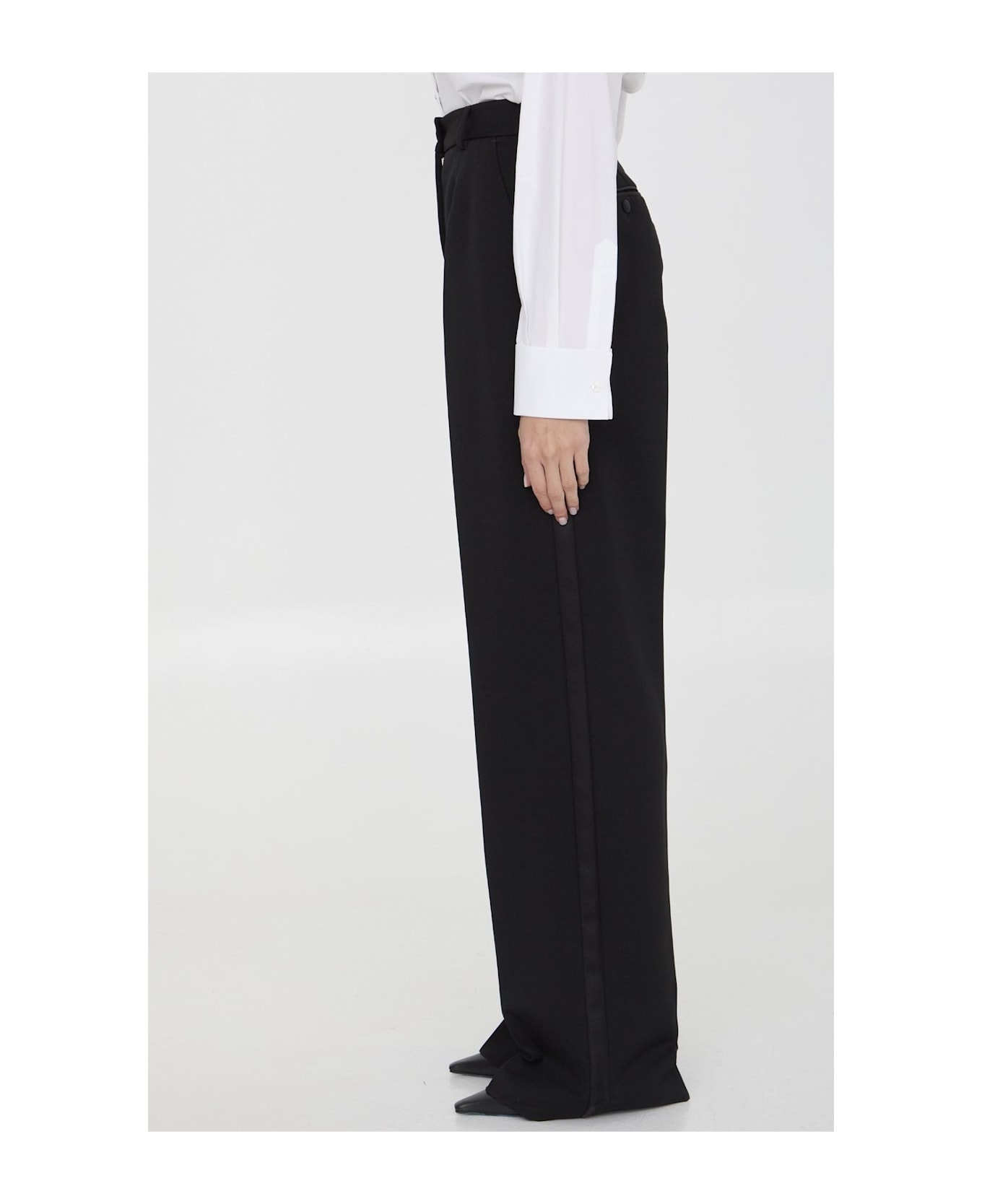 Gabardine Tuxedo Pants - 3