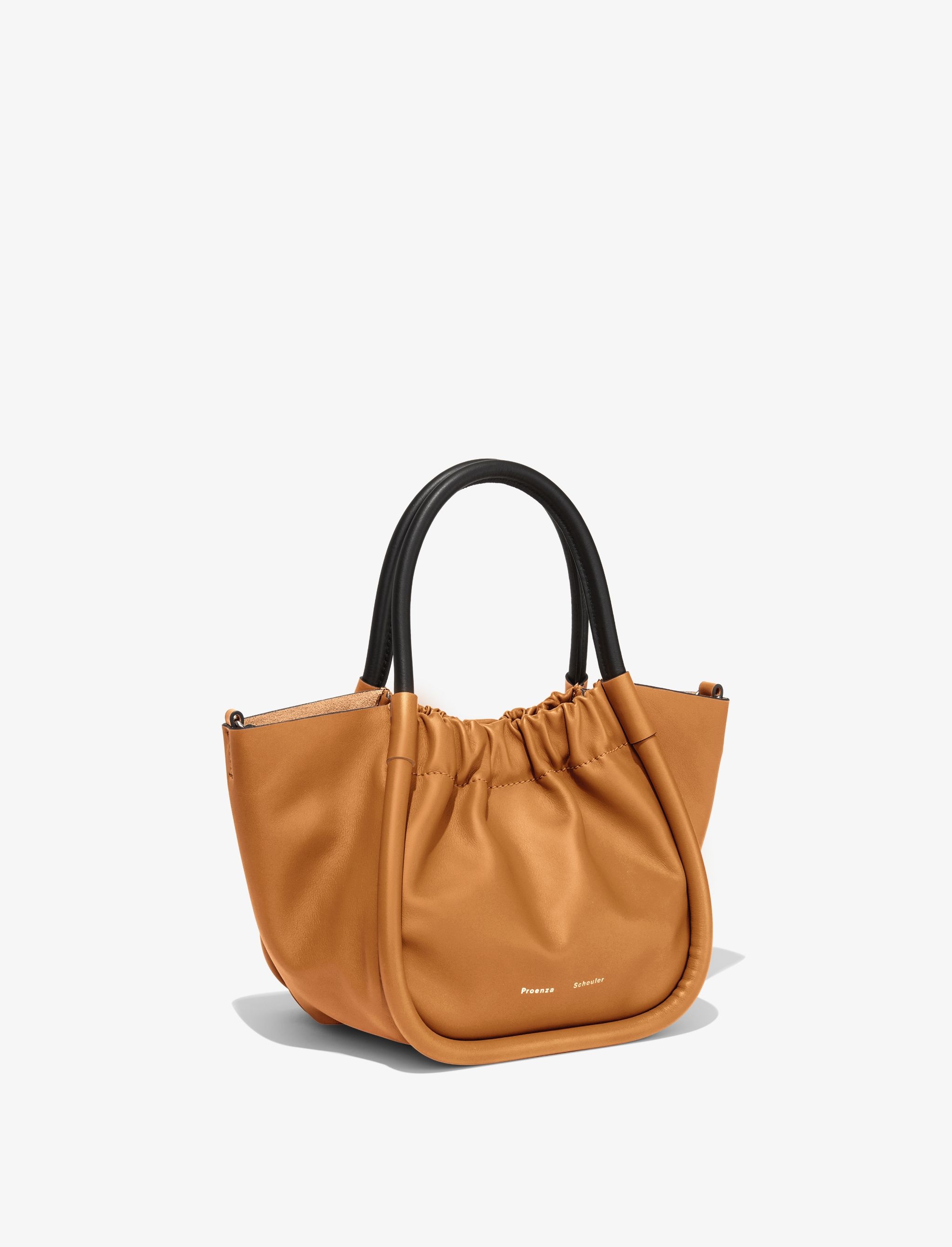Small Ruched Crossbody Tote - 2