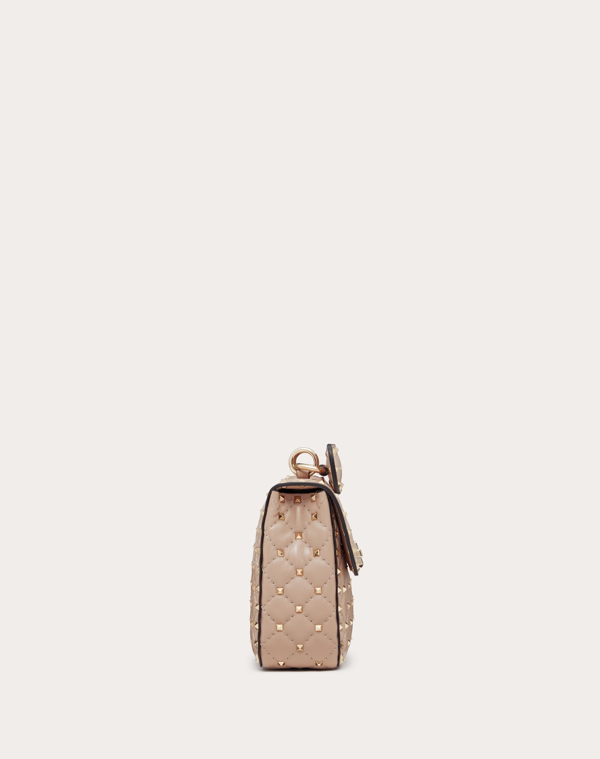 MEDIUM NAPPA ROCKSTUD SPIKE BAG - 5