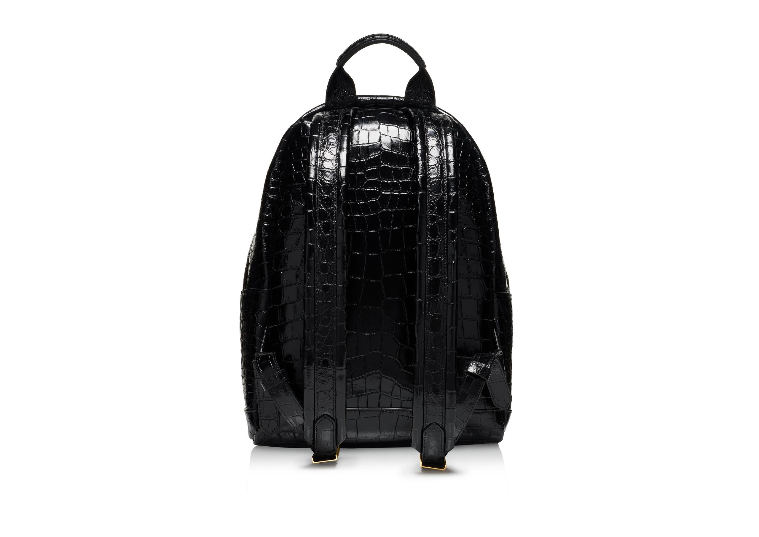 PRINTED ALLIGATOR BUCKLEY BACKPACK - 3
