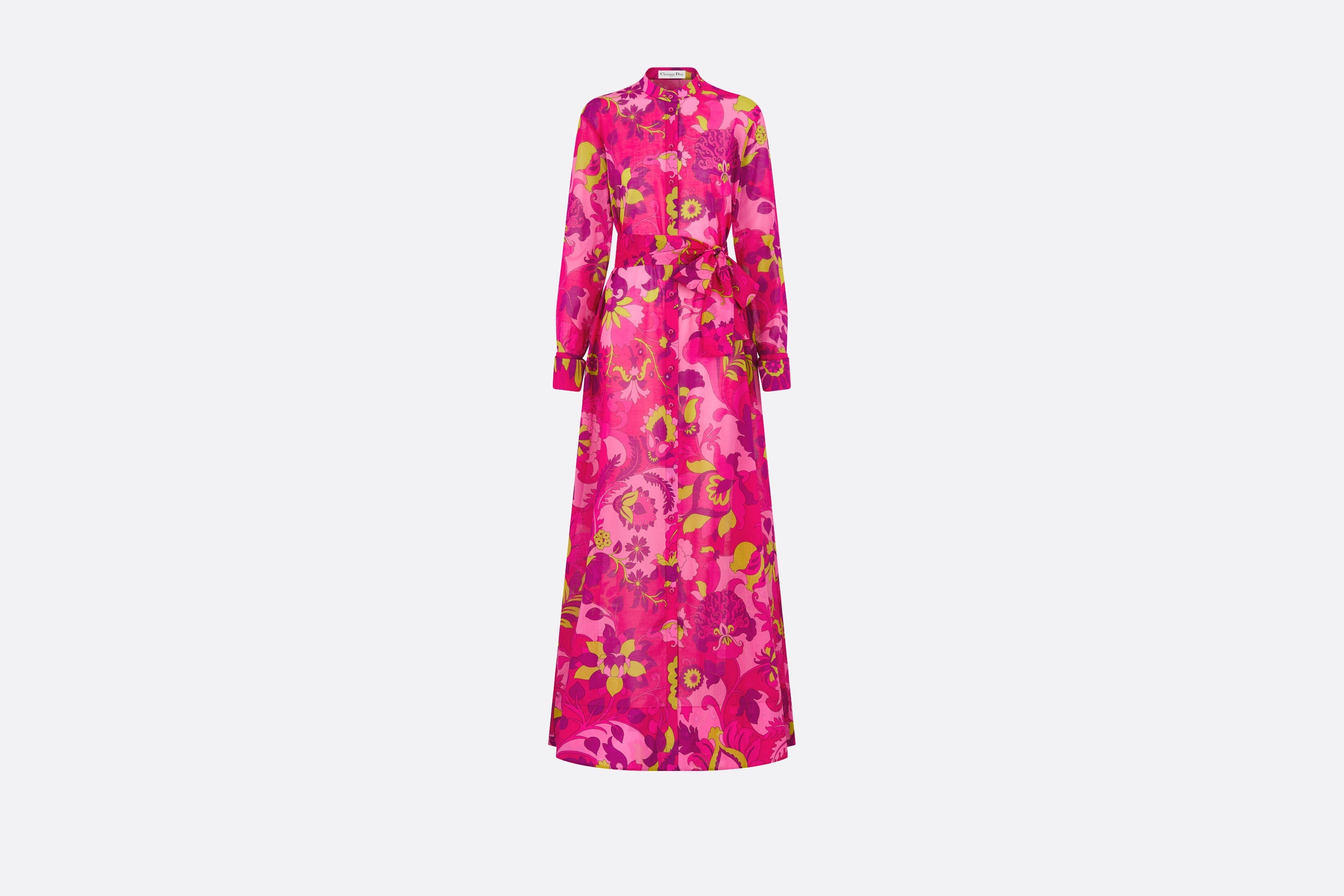 Long Belted Dress - 1