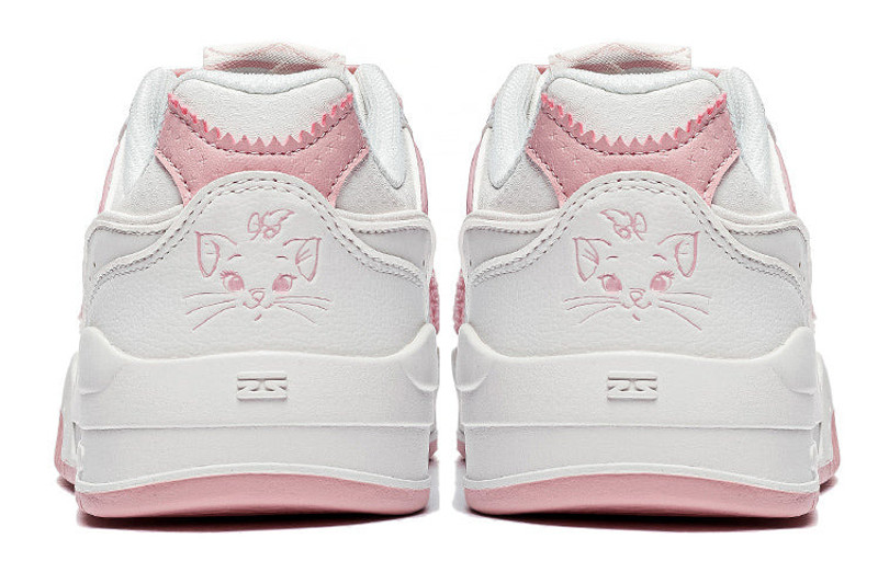 Li-Ning (WMNS) Li-Ning Moon White x Disney Marie Cat 'White Pink' AGCT416-3 outlook