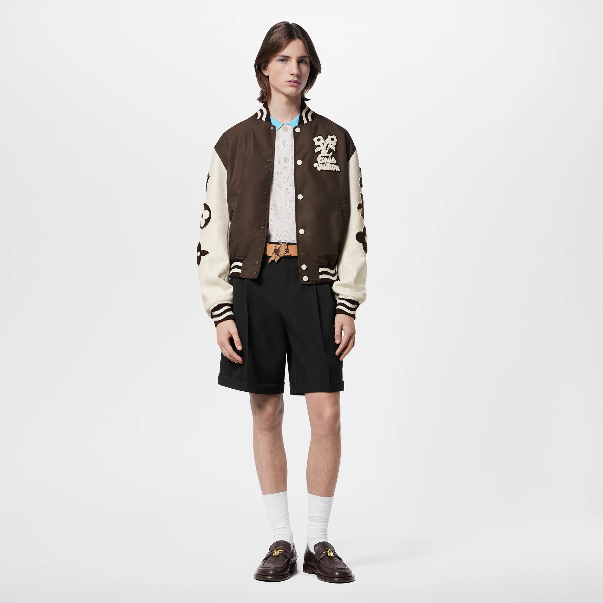 Embroidered Varsity Jacket - 4